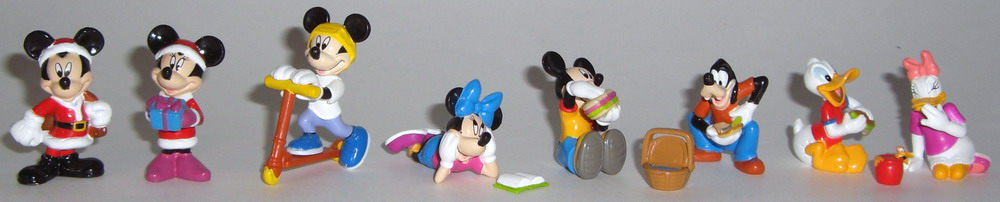 Mickey and Friends (Varianten + Weihnachtssonderfiguren)