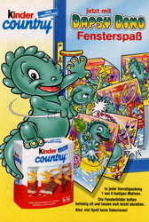 Kinder Country - Dapsy Dino Fensterspass