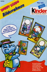 Kinder Schokolade - Happy Hippo Bilderrahmen