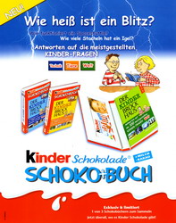 Kinder Schokolade - Schoko-Buch